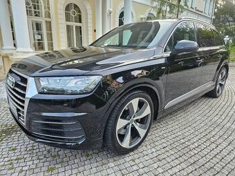 Audi Q7 S-Line 3.0 TDI 200 kW 2016, 7 míst, vzduch, Odp. DPH