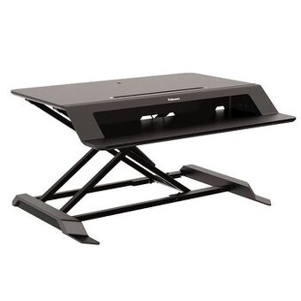 Fellowes Lotus Black LT Sit Stand Workstation