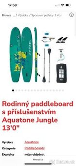 Rodinny paddleboard family, nosnost pres 200kg