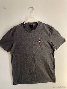 HUGO BOSS Linked T-Shirt – Off White / Grey - 1