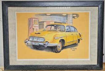 Petr Ptáček - Tatra 603 - MALBA - obraz