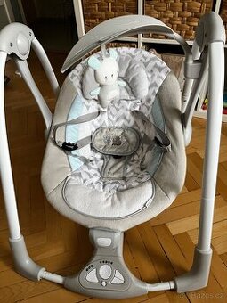 Houpačka vibrující s melodií Raylan 2v1 do 9 kg