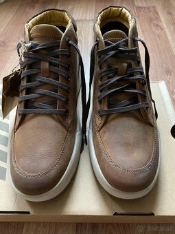 Nové pánské kožené podzimní/zimní boty Weinbrenner - č. 42