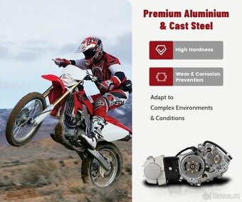 Motor Honda CRF70 125 CC - 4T chlazený vzduchem