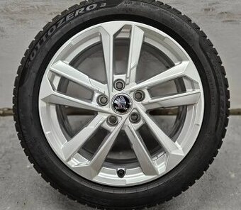 ZIMNÍ ŠKODA 17 6.5J ET43 57.1MM 5x112 + 205/50 R17