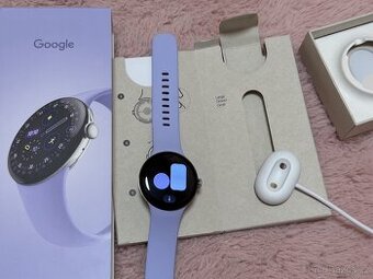 Google Pixel Watch 4, 41 mm, fialový řemínek, záruka