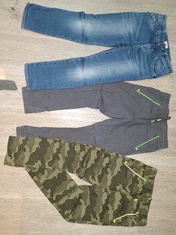 Džíny Armani junior velikost 116 + 2x kalhoty F&F zdarma