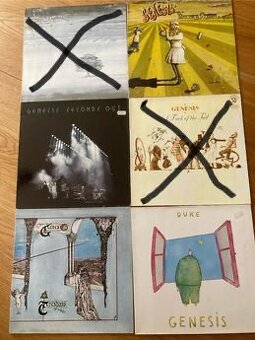 Prodám 4 LP od Genesis