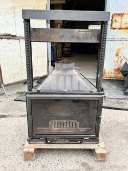 Litinová krbová vložka seguin se zdvihem 12kw