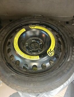 VW Škoda Audi střed 57,1 rezervní kolo, úzký disk a pneumat