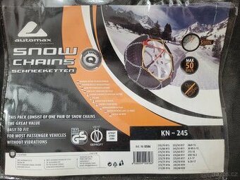 nepoužité sněhové řetězy Automax KN-245