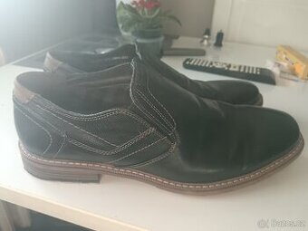 Kožené pánské mokasíny velikost 45.