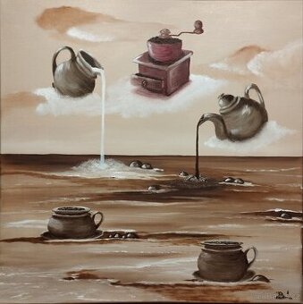 Obraz, olej na plátně - 1