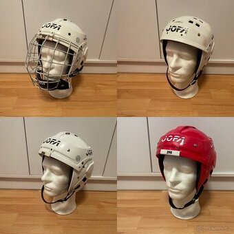 Retro hokejové helmy Jofa