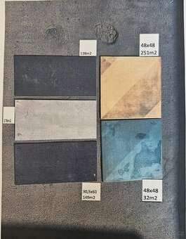 Nové obklady a dlažby