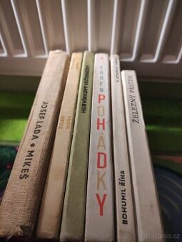 Dětské knihy převážně starší, 19 ks