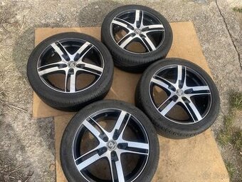 Alu kola 5x108 r17.Letní pneu 225/45/17.Ford, Peugeot,Volvo