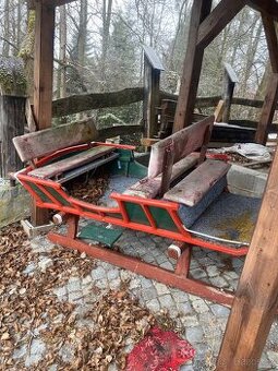 saňky staré před renovací