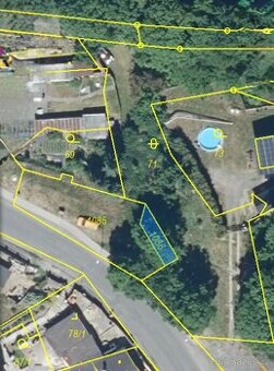 Budoucí staveb.pozemek pro rekreační chatu Měcholupy (Žatec)