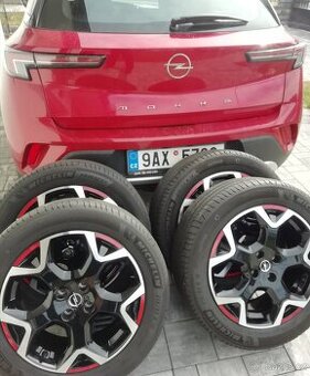 Originál letní 18' alu kola Opel Mokka 215/55/18