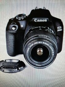 Digitální zrcadkovka Canon eos 2000d + objektiv 18-55mm