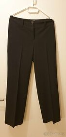 Elegantní kalhoty Synková, černé - 40 - 1