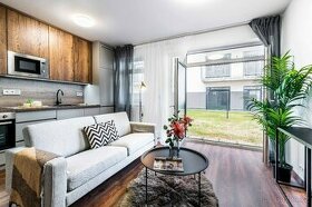 Výjimečný byt 2kk s předzahrádkou v nové Rezidenci u Aničky