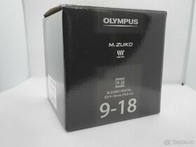 Nový objektiv Olympus M.Zuiko 9-18mm f4-5,6