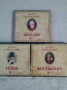 3 CD KLENOTY KLASICKÉ HUDBY - Beethoven, Mozart, Wolfgang - 1