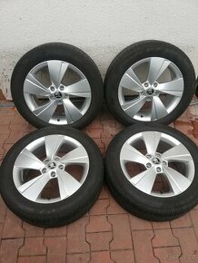 alu Škoda Superb III,Passat B8, letní Pirelli 215/55/17