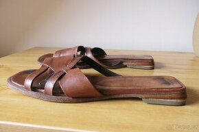 Vintage kožené boty, vel. 38