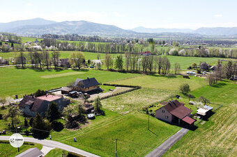 Pozemek 2.147 m2 v obci Vyšní Lhoty vč. sítí, projektu domu 