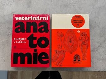 Veterinární anatomie Najbrt 1. a 2. díl