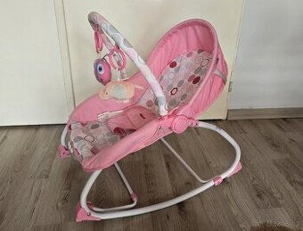 Multifunkční houpací,vibrujicí,hrající lehátko Baby mix
