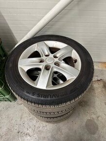 5x114,3 R16 ALU kola z Kia CEED včetně pneu