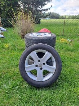 Alu kola Peugeot 307 - R16 4x108, 205/55/16 + šrouby