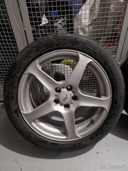 ALU disky 17" AEZ pro Škoda Scala vč. pneu 205/50 R17
