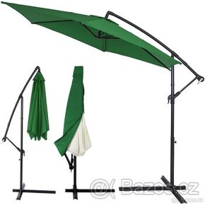 Nový Alu Slunečník 330 cm zelená