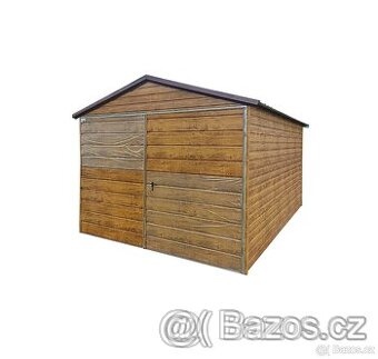 Plechová garáž 3x5m - 1