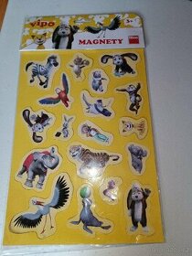 DINO magnetky na ledničku zvířátka