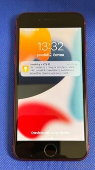 iPhone SE2020 64GB Red, pěkný stav