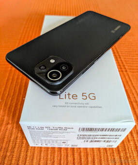 Xiaomi 11 Lite 5G, 6+128, černý, dobrý stav