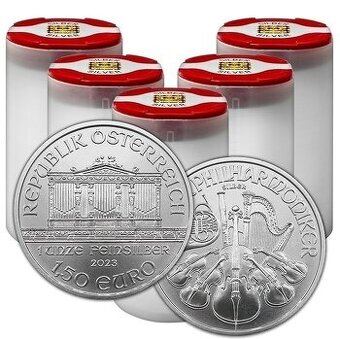 Koupím stříbrné investiční mince, 1oz