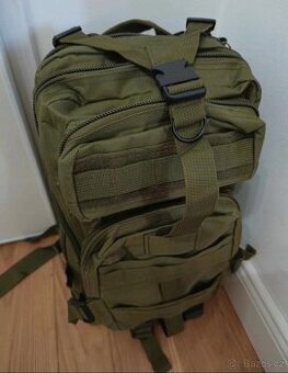 taktický batoh, zelený/khaki, 30 l
