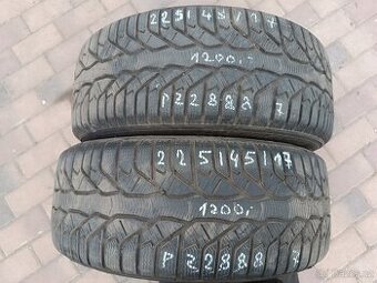 225/45/17 zimní 2 kusy