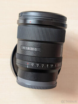 Sony FE 20 f1.8 G - nový, 3 roky záruka