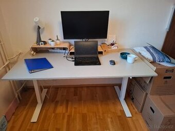 Stolní deska - IKEA Trotten 160x80 - béžová - 80% sleva