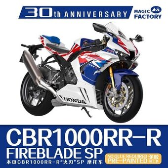 Honda 1/9 nová barevná stavebnice