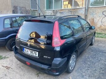 Peugeot 206 SW 1.4i 55 kW. Rok 1005. Klima, el.okna…