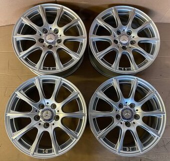 originální alu kola Mercedes 16", rozteč šroubů 5x112
